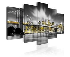 murando - Cuadro en Lienzo 200x100 cm - New York - Impresion en calidad fotografica - Cuadro en lienzo tejido-no tejido - Ciudad 030102-24