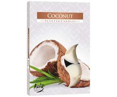Bispol aroma velas, 6 pcs – coco