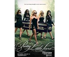 Desconocido Pretty Little Liars Serie de TV Póster Foto Series Art Troian Bellisario 006 (A5-A4-A3) - A3