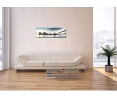 Cuadro sobre lienzo - de una sola pieza - Impresión en lienzo - Ancho: 90cm, Altura: 30cm - Foto número 2430 - listo para colgar - en un marco - AB90x30-2430