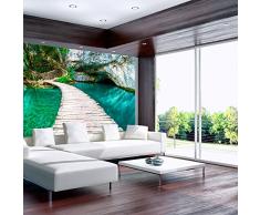 murando Fotomurales Naturaleza Paisaje 350x256 cm XXL Papel pintado tejido no tejido Decoración de Pared decorativos Murales moderna de Diseno Fotográfico Tropical 101103-4