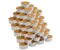 Velas de cera de abeja natural, hechas 100% de cera de abeja con fragancia propia., Set of 50