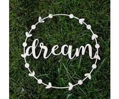 CORONA MADERA DECORATIVA