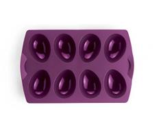 Tupperware – Molde de silicona para cocer huevos de Pascua morado silicona glaseado moldes