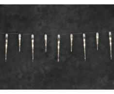 Konstsmide 1068-010 - Guirnalda LED para el árbol de navidad (velas de luz, 10 diodos de blanco cálido, 230 V, 1W, para interiores)