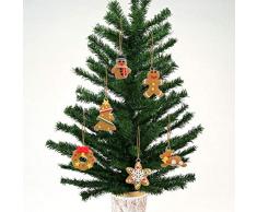 Adornos para árbol de Navidad, diseño de Copo de Nieve, 17 Unidades