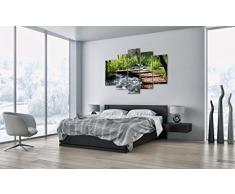 Cuadro sobre Lienzo - 5 Piezas - Impresión en Lienzo - Ancho: 150cm, Altura: 100cm - Foto número 0356 - Listo para Colgar - en un Marco - EA150x100-0356