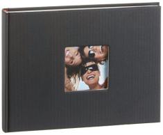 Walther, Fun, Álbum De Fotos, FA-207-B, 22x16 cm, 40 Páginas Blancas, Negro