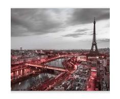 murando Fotomurales París 400x280 cm XXL Papel pintado tejido no tejido Decoración de Pared decorativos Murales moderna de Diseno Fotográfico torre eiffel ciudad d-B-0207-a-d