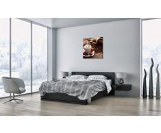 Cuadro sobre lienzo - de una sola pieza - Impresión en lienzo - Ancho: 70cm, Altura: 70cm - Foto número 2152 - listo para colgar - en un marco - AC70x70-2152