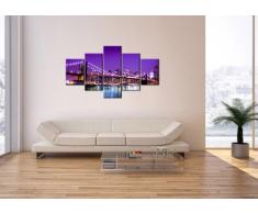 Cuadro sobre lienzo - 5 piezas - Impresión en lienzo - Ancho: 125cm, Altura: 70cm - Foto número 2443 - listo para colgar - en un marco - EA125x70-2443