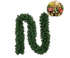 Pistas – Abeto Corona Puerta Corona Corona de Navidad árbol de Navidad Corona decorativa Corona de Adviento verde para Hotel Centro de la compra joyas regalos Than ksgiving Decor