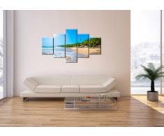 Cuadro sobre lienzo - 5 piezas - Impresión en lienzo - Ancho: 125cm, Altura: 70cm - Foto número 2391 - listo para colgar - en un marco - EA125x70-2391