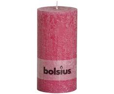 Bolsius Vela del Pilar Rústica 200 x 100 mm Fucsia