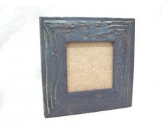 MOLDURA MARCO PARA CUADRO ANTIGUA PEQUEÑA AZUL