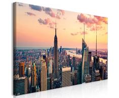 murando Mega XXXL New York Cuadro 170x85 cm Cuadro en Lienzo en Tamano XXL Grande Gigante Decoración De Pared Impresión Artística Fotografía Imagen Gráfica NY City Ciudad d-B-0235-ak-e