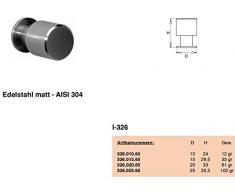 Muebles cajones manijas knopfgriff de madera maciza de acero inoxidable cepillado
