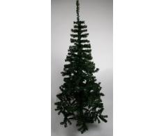 Navidad idea: árbol de Navidad - verde pino con trípode casquillo - H 210 cm