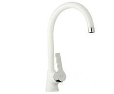 DP Grifería GC0563 - Grifo monomando de cocina Gardenia en blanco color blanco