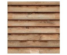 murando Papel Pintado autoadhesivo 10m Fotomurales Decoración de Pared Murales Pegatina decorativos adhesivos 3d panel moderna de Diseno Fotográfico Madera f-C-0337-j-a