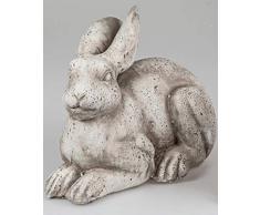 Formano - Figura Decorativa de Conejo de Pascua (38 x 28 cm), Color Crema