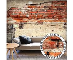 murando Fotomurales 400x280 cm Papel pintado tejido no tejido Decoración de Pared decorativos Murales moderna Diseno Fotográfico Ladrillo Piedra f-A-0503-a-b