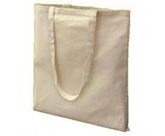 10x Bolsa De Algodón 38 x 42 cm Color Liso Idónea Para Decoración Personalizada