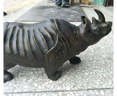 Liangliang988 - Figura Decorativa de Unicornio de Bronce y Cobre Puro