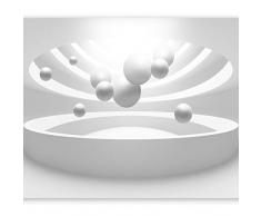 murando Fotomurales 300x210 cm XXL Papel pintado tejido no tejido Decoración de Pared decorativos Murales moderna de Diseno Fotográfico - Abstraccion blanco a-B-0046-a-a