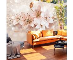 Fotomural 350x245 cm - 3 tres colores a elegir - Papel tejido-no tejido. Fotomurales - Papel pintado - flores diamante ornamento b-A-0285-a-c