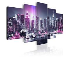 murando - Cuadro en Lienzo 200x100 cm - New York - Impresion en Calidad fotografica - Cuadro en Lienzo Tejido-no Tejido - Ciudad d-C-0015-b-p