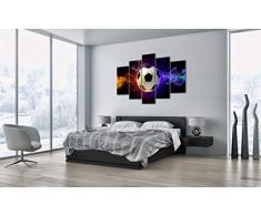 Cuadro sobre lienzo - 5 piezas - Impresión en lienzo - Ancho: 150cm, Altura: 100cm - Foto número 2111 - listo para colgar - en un marco - EA150x100-2111