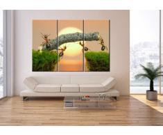 Cuadro sobre lienzo - 3 piezas - Impresión en lienzo - Ancho: 165cm, Altura: 110cm - Foto número 2104 - listo para colgar - en un marco - CE165x110-2104