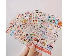 Beauty*Top*Picks - Pegatinas para calendario scrapbooking, álbum, diario