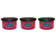 California Scents f332 ambientador, Cereza (Coronado Cherry), Set de 3