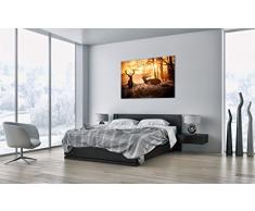 Cuadro sobre Lienzo - de una Sola Pieza - Impresión en Lienzo - Ancho: 120cm, Altura: 80cm - Foto número 3043 - Listo para Colgar AA120x80-3043