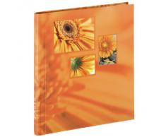 Hama 00106264 Singo - Álbum de fotos con páginas adhesivas (28 x 31 cm, 20 páginas), color naranja
