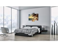 Cuadro sobre lienzo - 3 piezas - Impresión en lienzo - Ancho: 95cm, Altura: 80cm - Foto número 3180 - listo para colgar - en un marco - CB95x80-3180