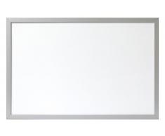Zeller 11510 - Pizarra magnética, 20 x 60 cm, color alu-gris