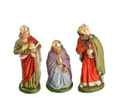 Los Reyes Magos, 11 cm de figuras de belén