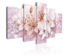 murando - Cuadro 200x100 cm - Flores - impresión de 5 Piezas - Material Tejido no Tejido - impresión artística - Imagen gráfica - Decoracion de Pared - b-A-0297-b-p