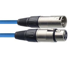 Stagg 6 m azul - XLR señal XLR/Cable micrófono
