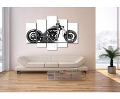 Cuadro sobre lienzo - 5 piezas - Impresión en lienzo - Ancho: 150cm, Altura: 100cm - Foto número 2512 - listo para colgar - en un marco - EA150x100-2512