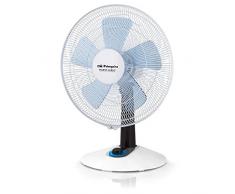 Orbegozo TF 0148 - Ventilador silencioso de sobremesa, 2 velocidades + Turbo + Silent, 40 cm de diámetro y potencia de 60 W