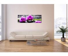 Cuadro sobre lienzo - 3 piezas - Impresión en lienzo - Ancho: 120cm, Altura: 40cm - Foto número 2658 - listo para colgar - en un marco - CA120x40-2658