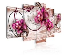 murando - Cuadro 100x50 cm - Flores - impresión de 5 piezas - material tejido no tejido - impresión artística - imagen gráfica - decoracion de pared - 020110-148