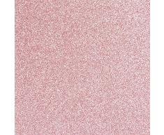 TRIXES Papel Tapiz Permanente Lámina de Vinilo Brillo Rosado – Reverso Autoadhesivo con Papel para Desprender -Adhesivo de 1350 mm x 440 mm - para Paredes Superficies de Muebles - Corta a Medida