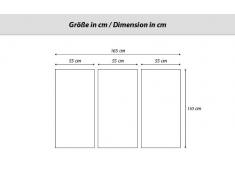 Cuadro sobre lienzo - 3 piezas - Impresión en lienzo - Ancho: 165cm, Altura: 110cm - Foto número 2195 - listo para colgar - en un marco - CE165x110-2195