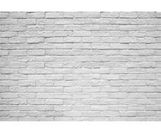 Cassisy 3x2m Vinilo Telon de Fondo Resumen Vintage Lavado Retro Vacío Textura Pared De Ladrillo Blanco Fondos para Fotografia Party Photo Studio Props Photo Booth