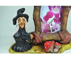 Marco fotos cerámica bruja- champiñon